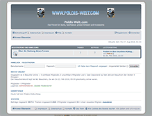 Tablet Screenshot of poldis-welt.com